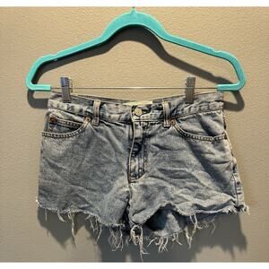 Women's Gap Cut Off Light Wash Blue Jean Shorts Size 4